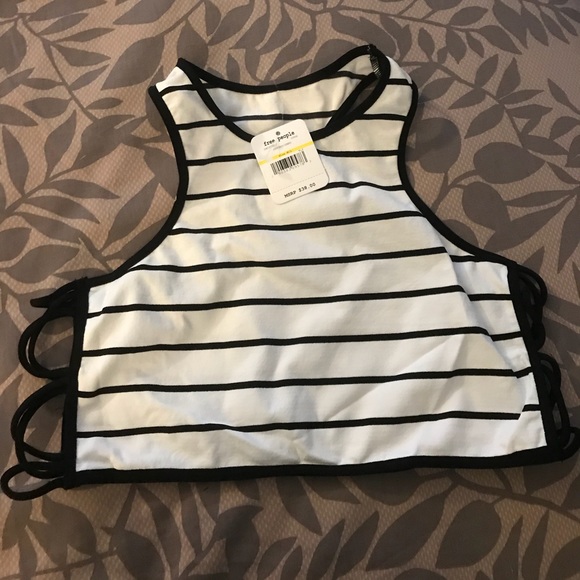 NWT Free People Racerback Sports Bra - Picture 5 of 5